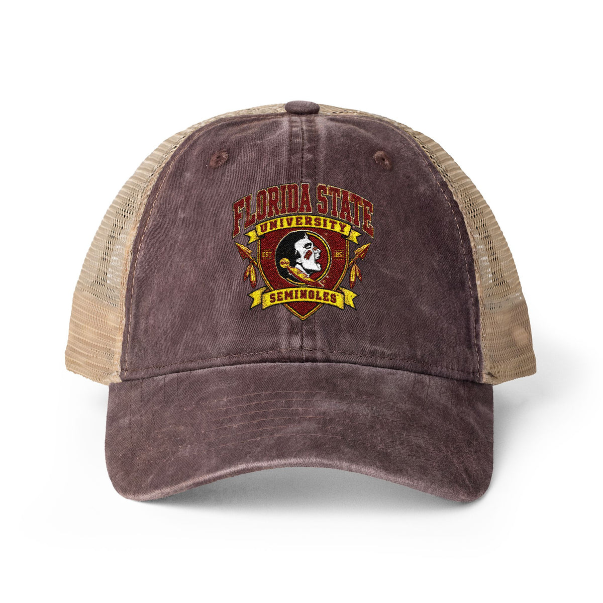 Women's Washed Mesh-Back Cap