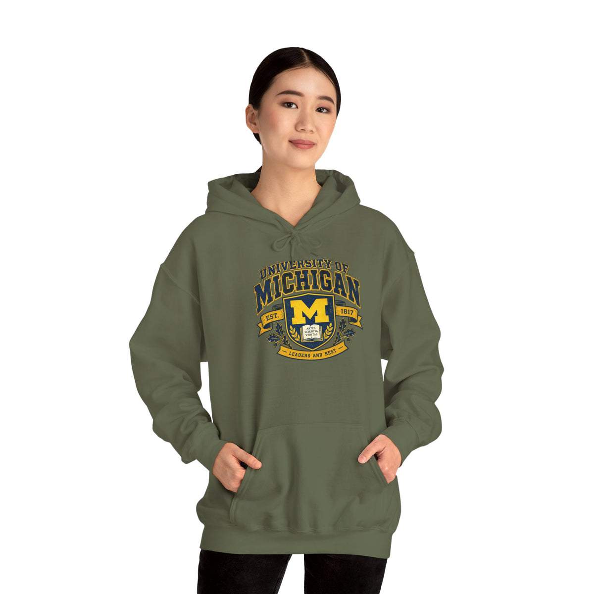 University of Michigan Wolverines Logo Hoodie