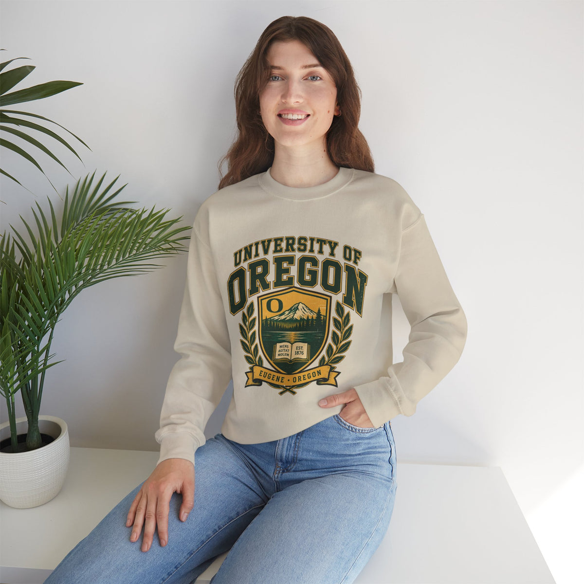 University of Oregon Crewneck Sweatshirt