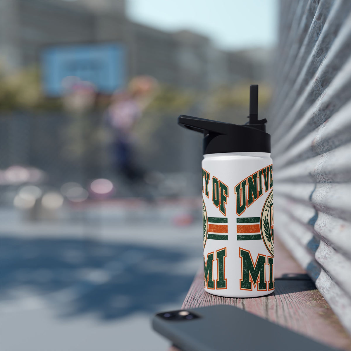 University of Miami Stainless Steel Water Bottle