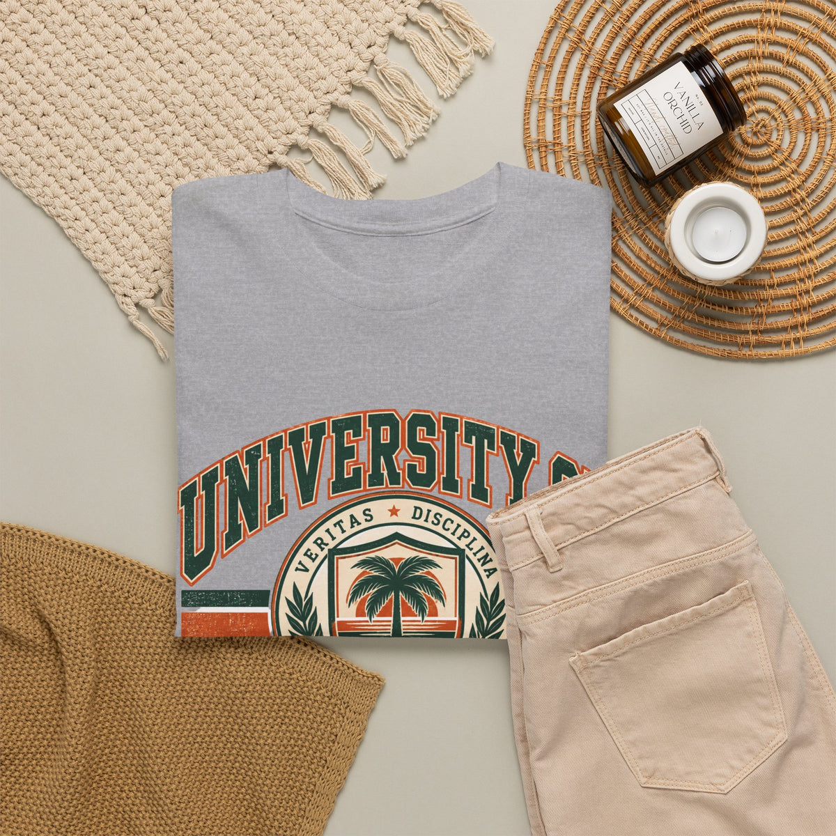 University of Miami Vintage Collegiate T-Shirt