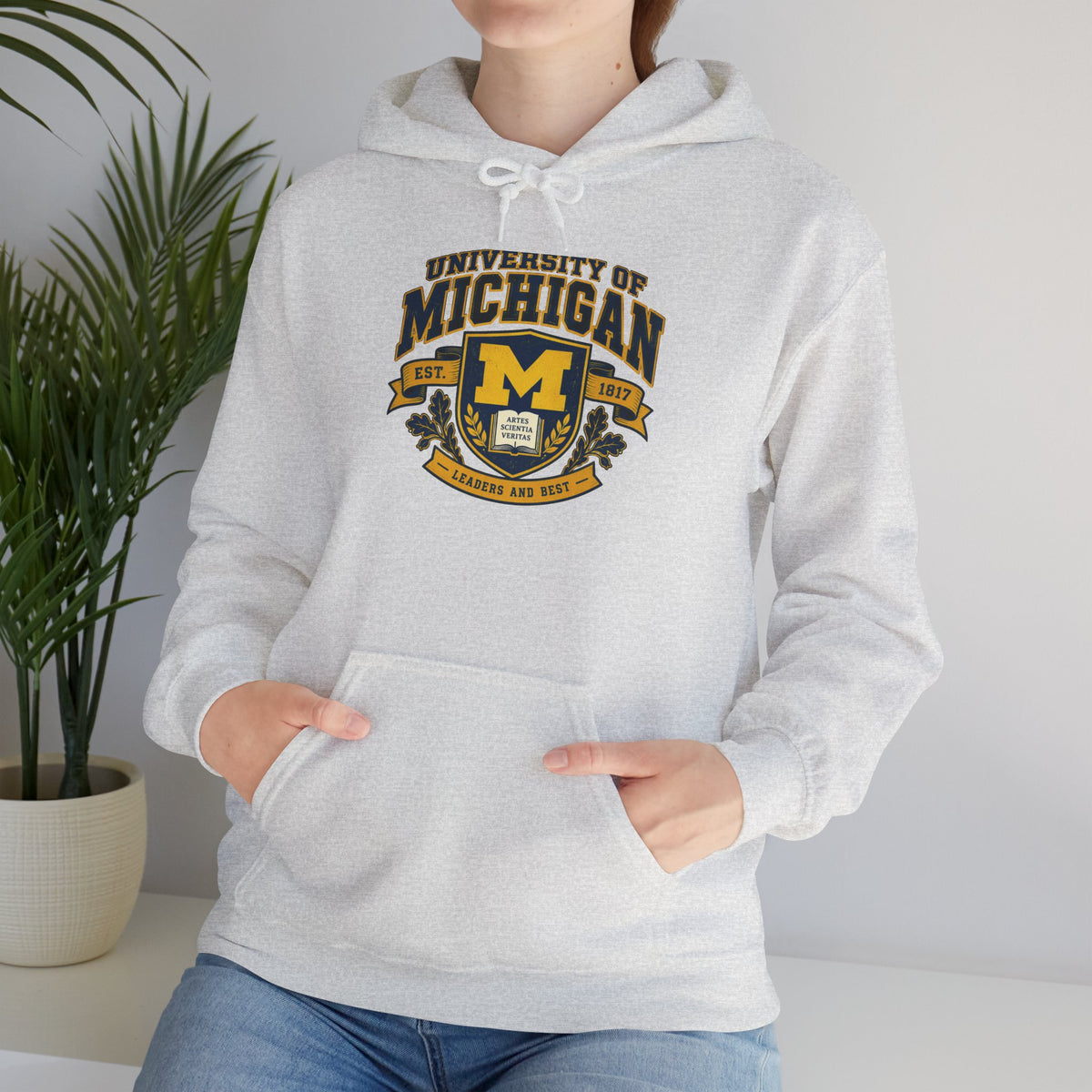 University of Michigan Wolverines Logo Hoodie