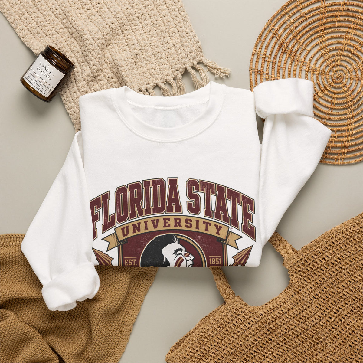 Florida State University Seminoles Crewneck Sweatshirt