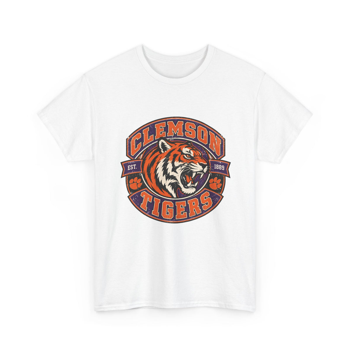 Clemson Tigers Tiger Logo T-Shirt