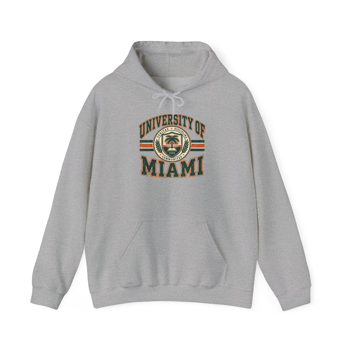 University of Miami College Logo Hoodie