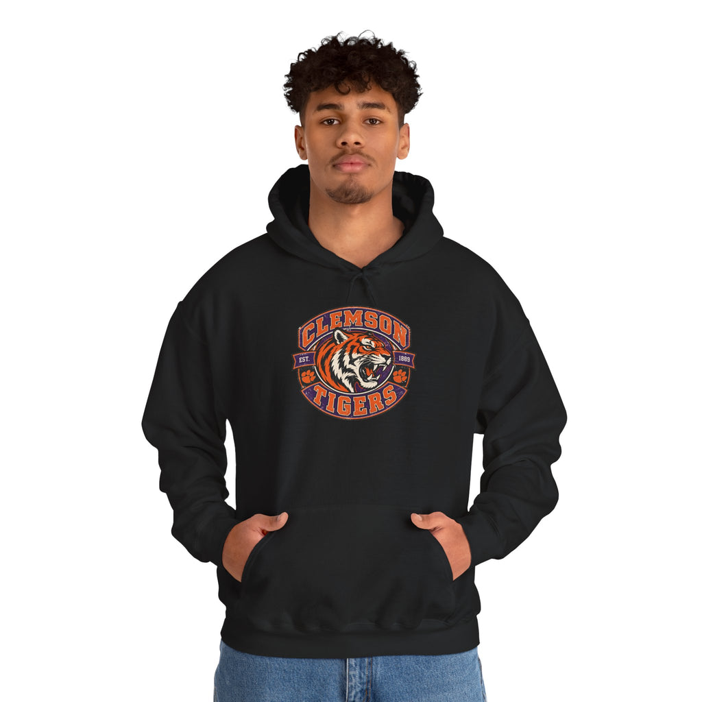 Clemson Tigers Football Logo Hoodie
