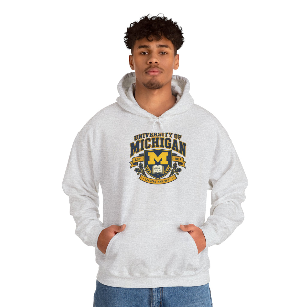 University of Michigan Wolverines Logo Hoodie