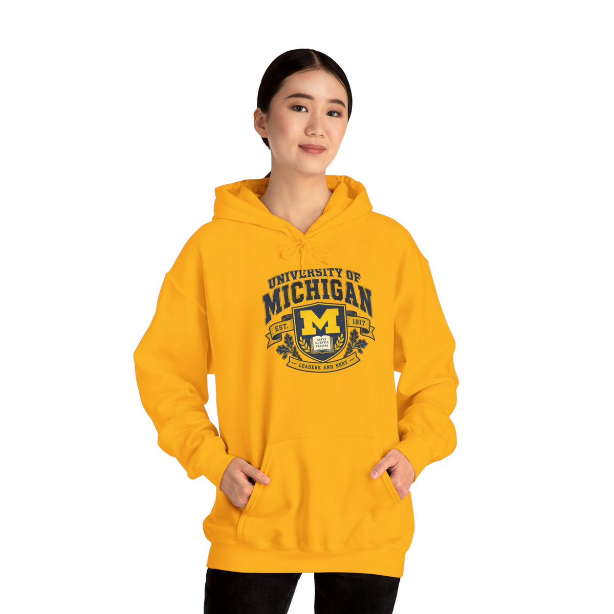 University of Michigan Wolverines Logo Hoodie