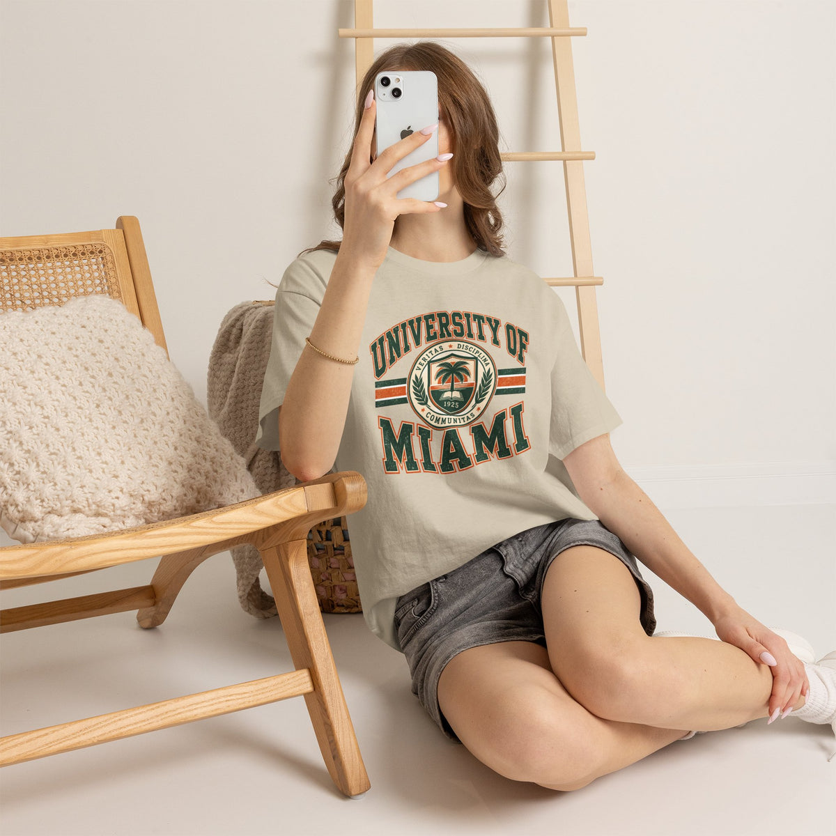 University of Miami Vintage Collegiate T-Shirt