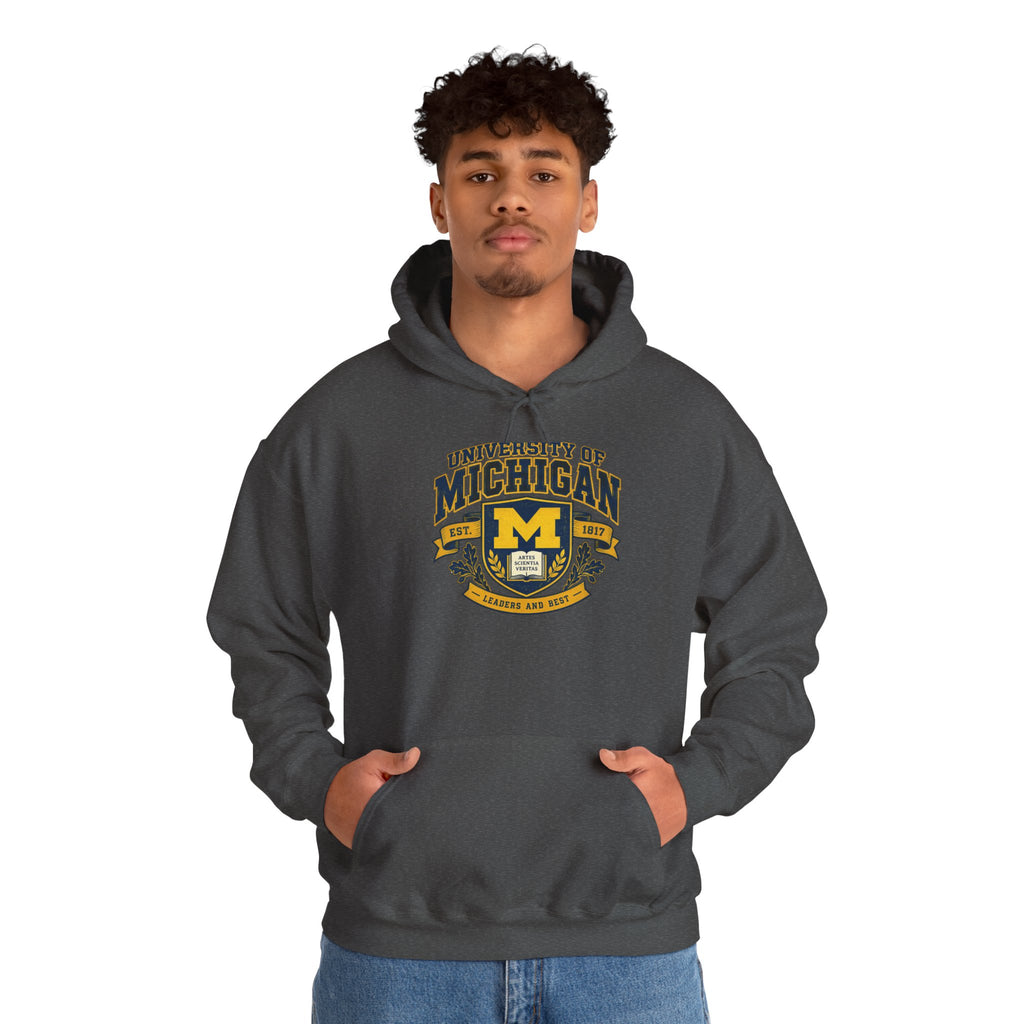 University of Michigan Wolverines Logo Hoodie