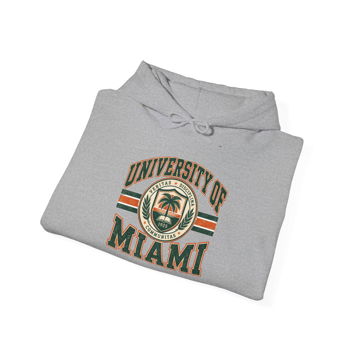 University of Miami College Logo Hoodie