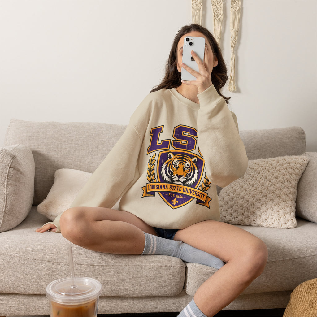 Louisiana State University Crewneck Sweatshirt