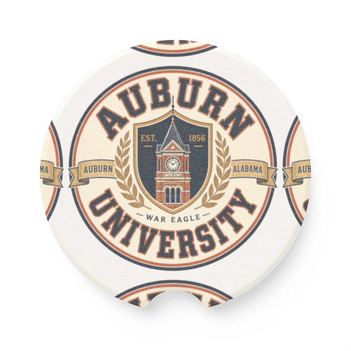Auburn University Soapstone Car Coaster