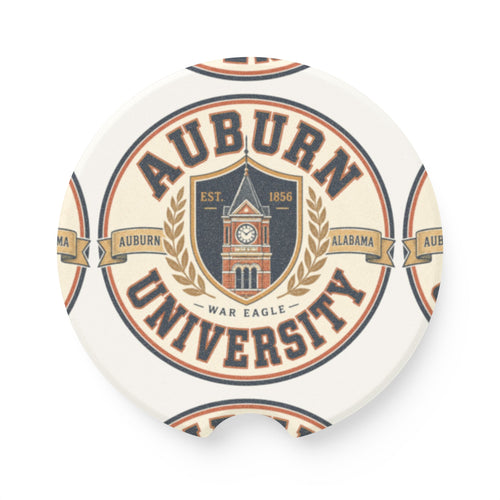 Auburn University Soapstone Car Coaster