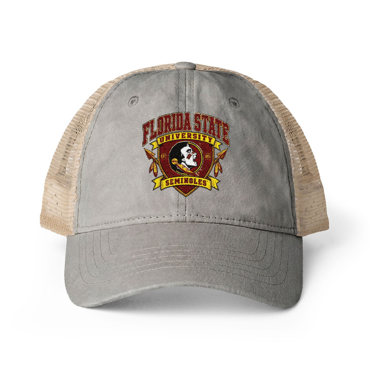 Women's Washed Mesh-Back Cap