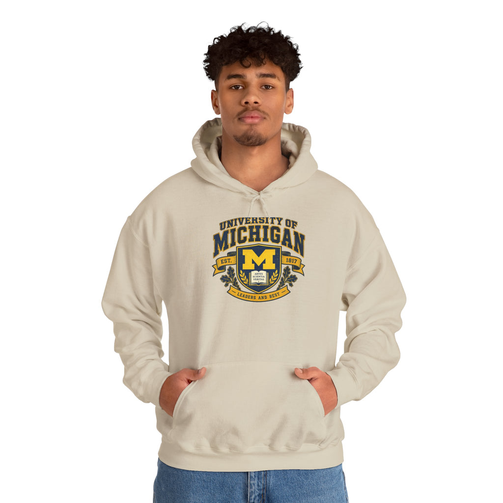 University of Michigan Wolverines Logo Hoodie