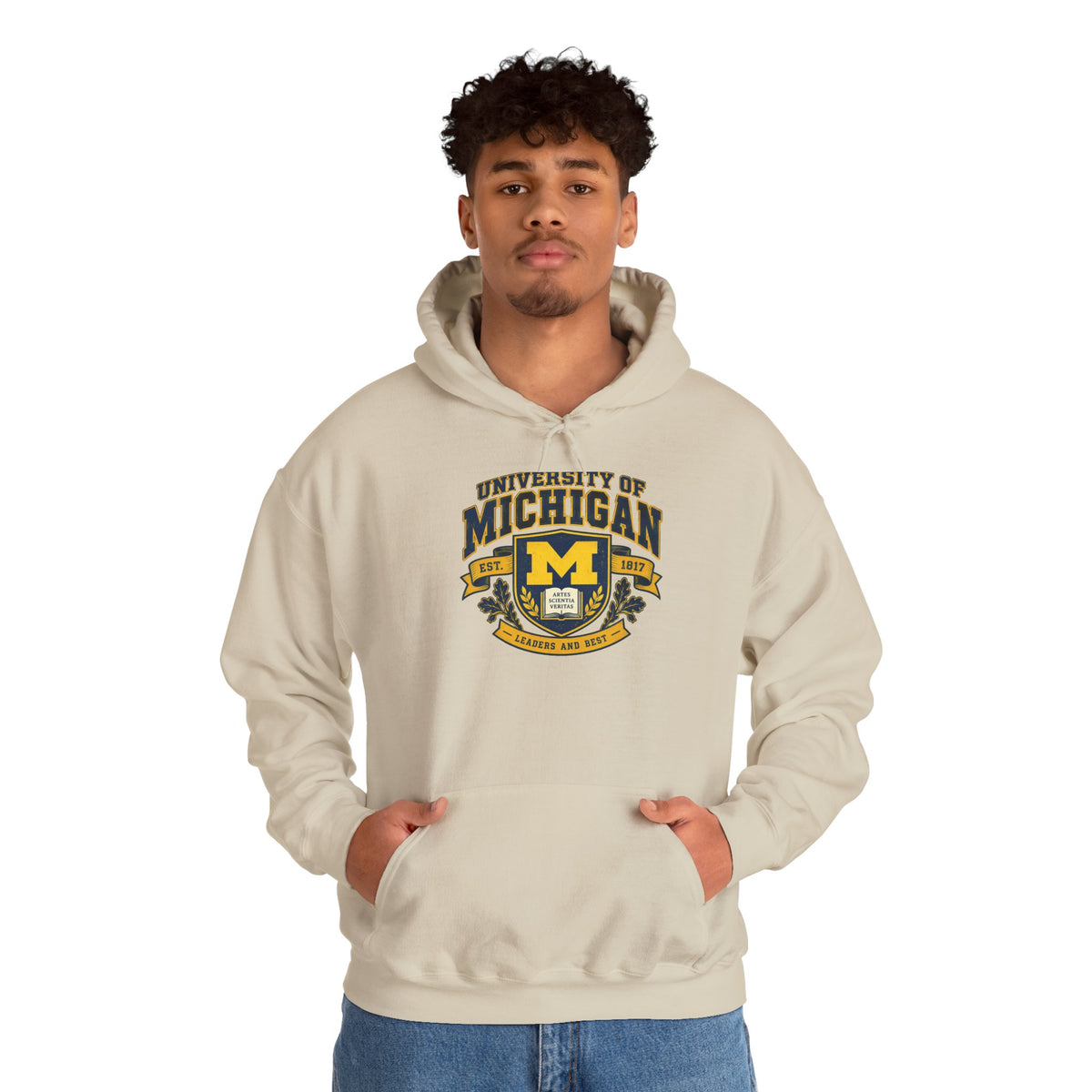 University of Michigan Wolverines Logo Hoodie