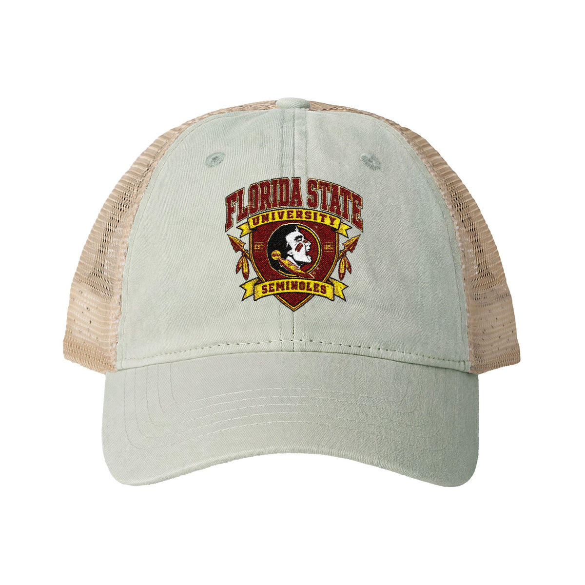 Women's Washed Mesh-Back Cap