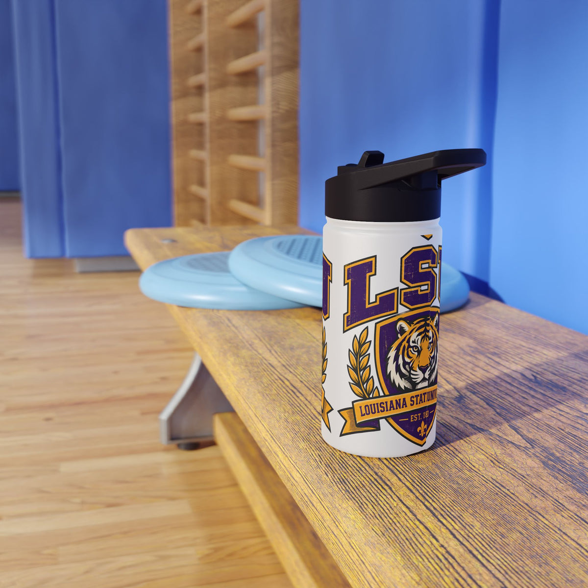 Louisiana State University Stainless Steel Water Bottle
