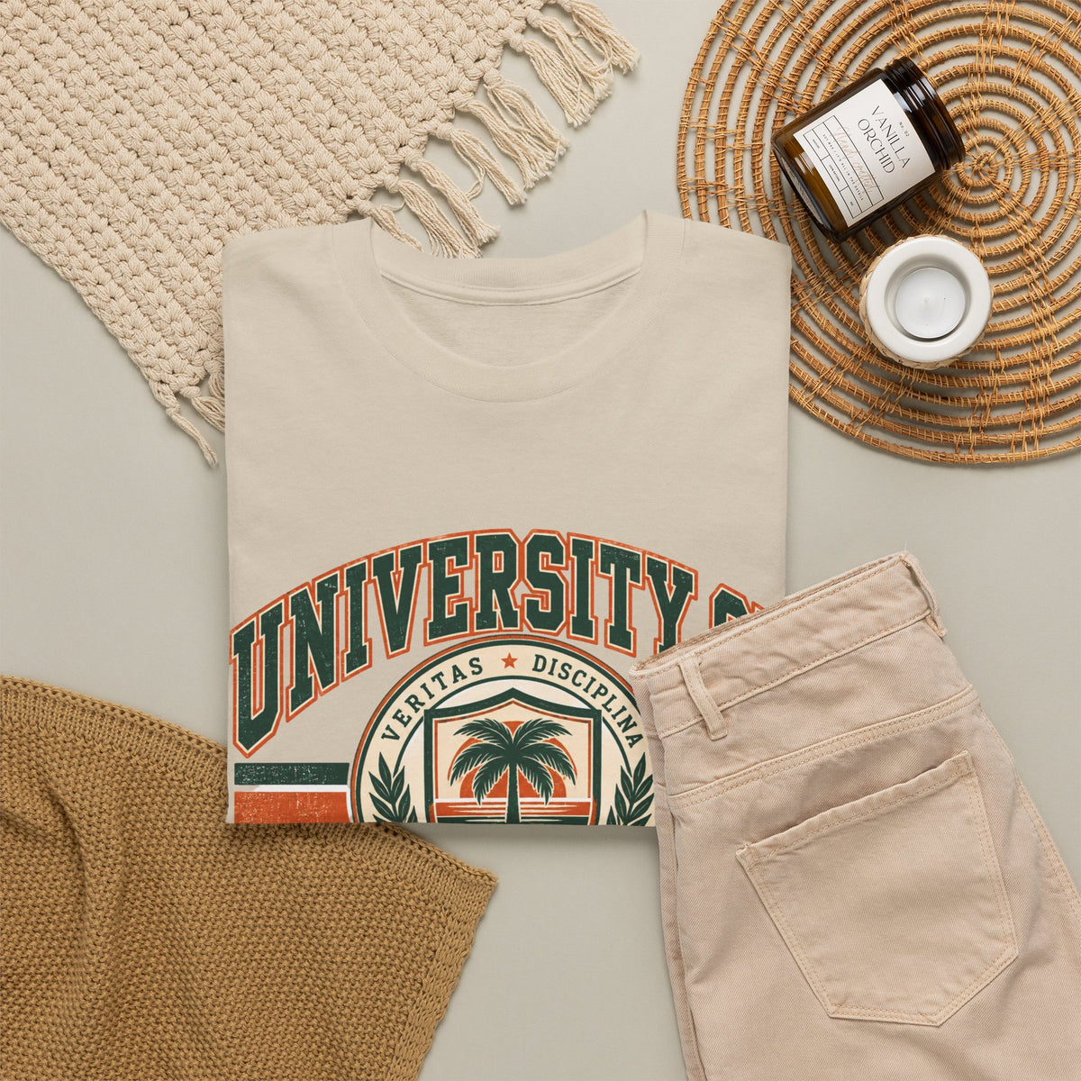 University of Miami Vintage Collegiate T-Shirt