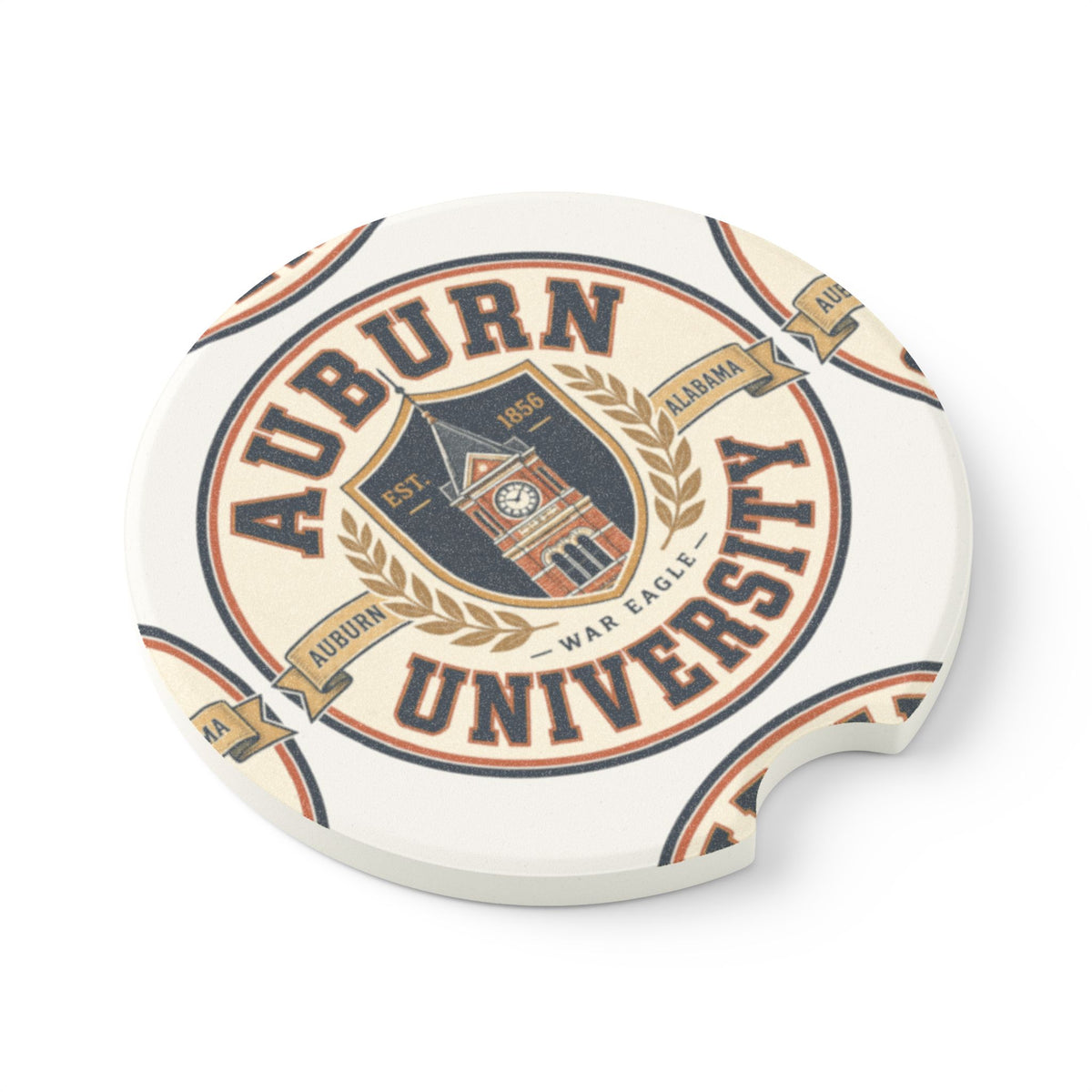 Auburn University Soapstone Car Coaster