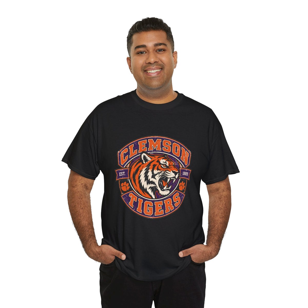 Clemson Tigers Tiger Logo T-Shirt