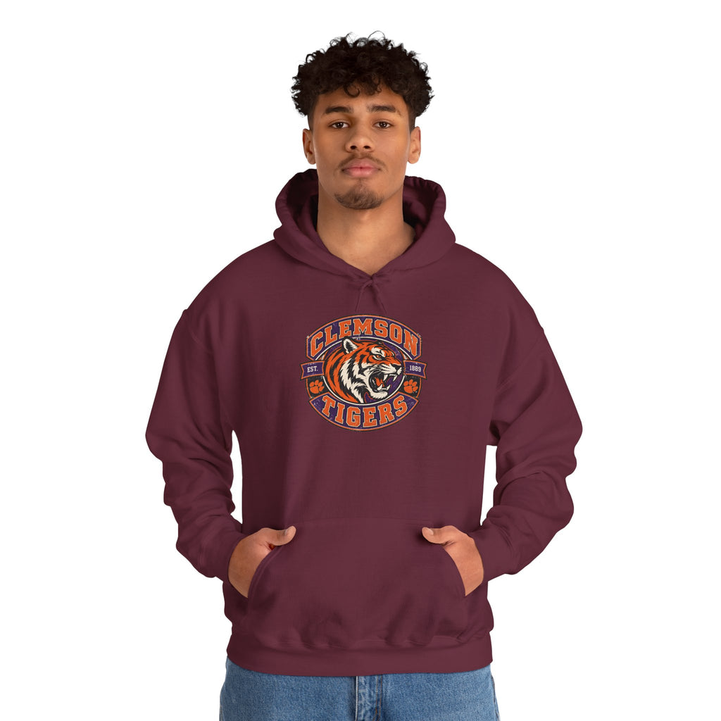 Clemson Tigers Football Logo Hoodie
