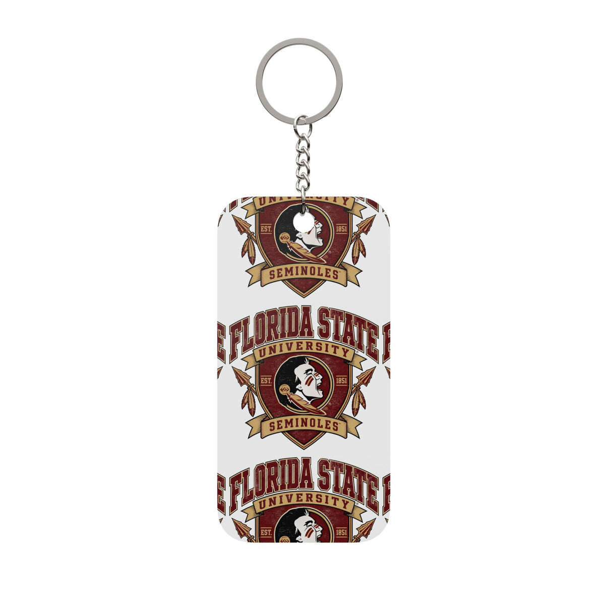 Double-Sided Keychain Charm