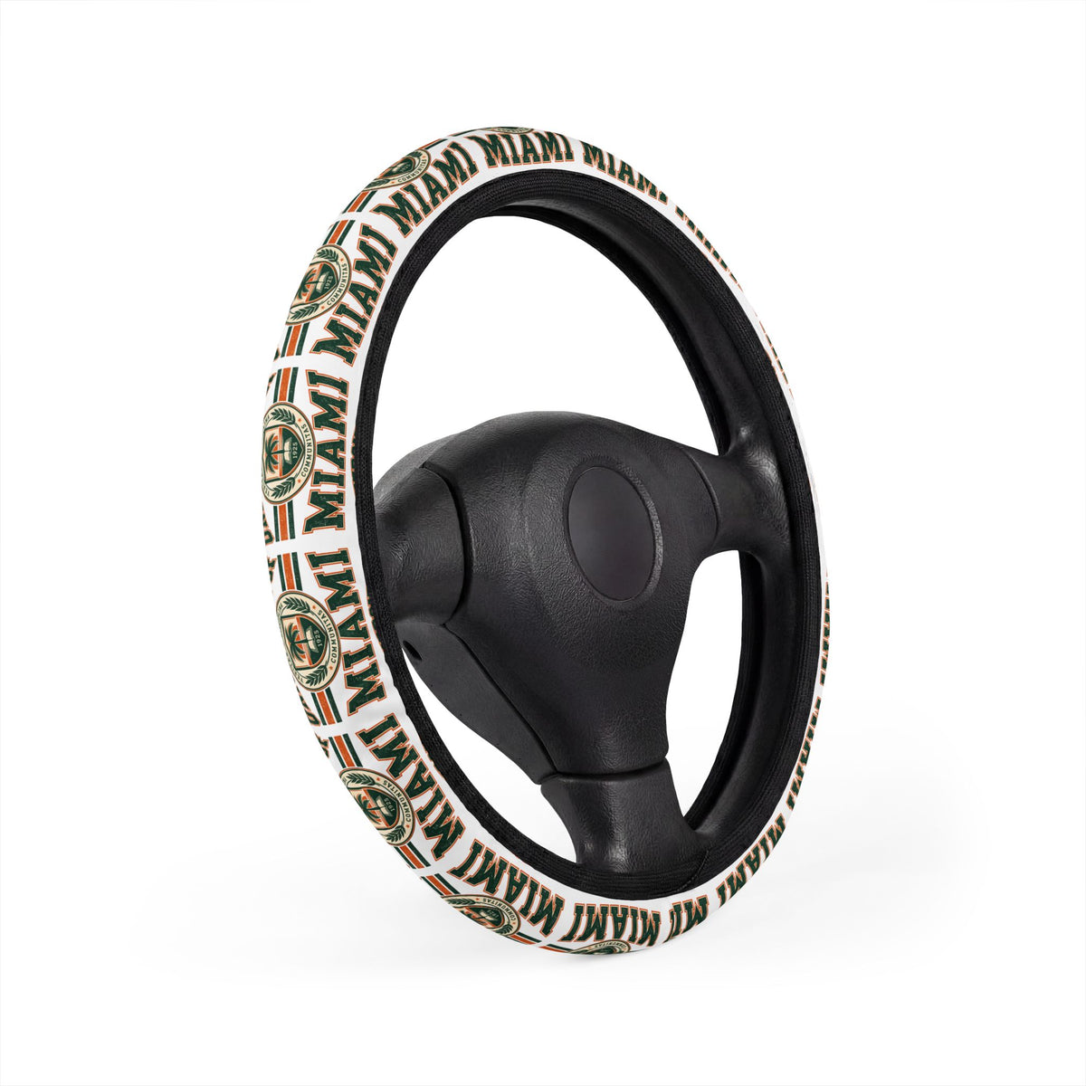 Miami-Inspired Car Steering Wheel Cover