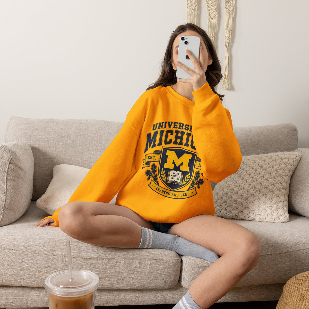 University of Michigan Crewneck Sweatshirt