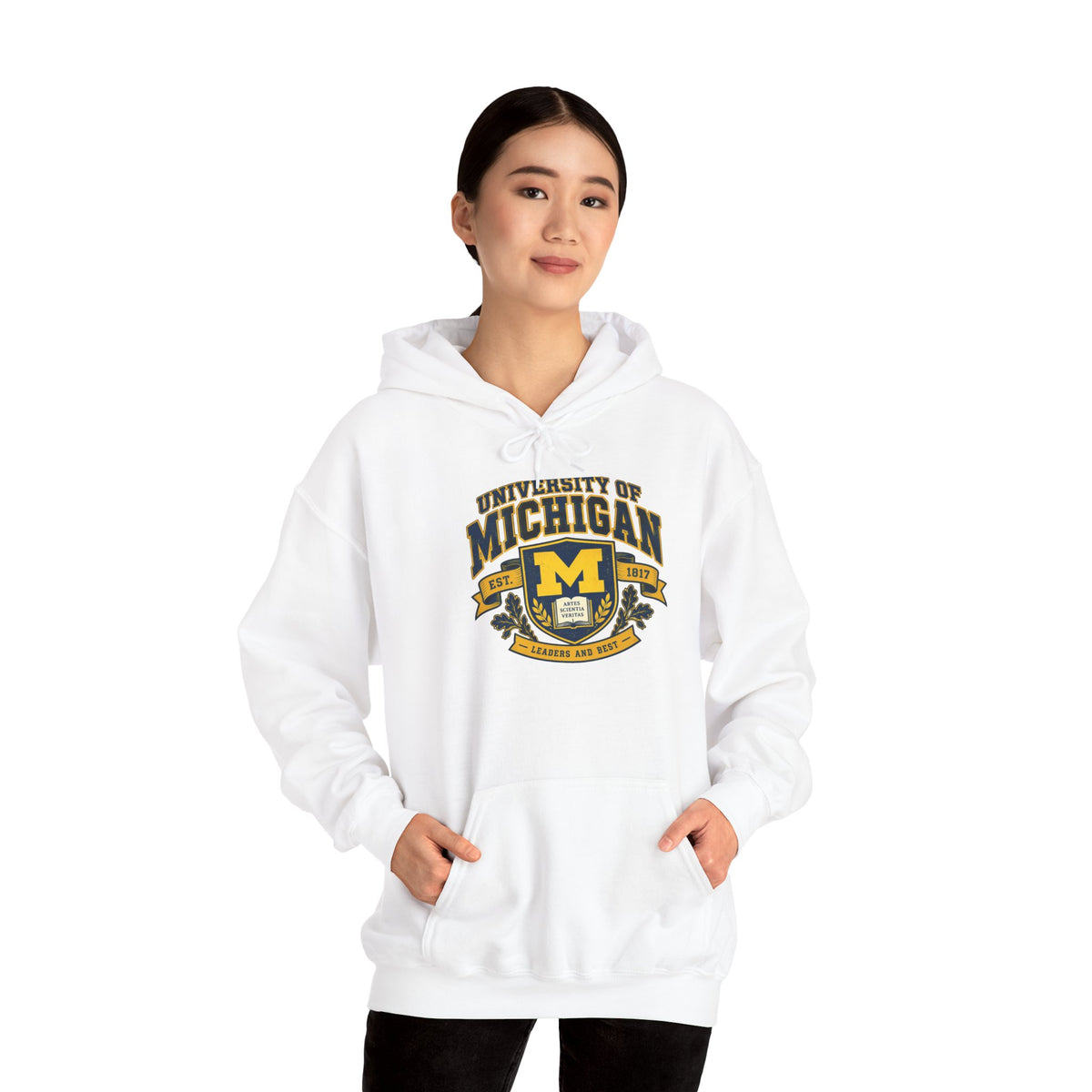 University of Michigan Wolverines Logo Hoodie