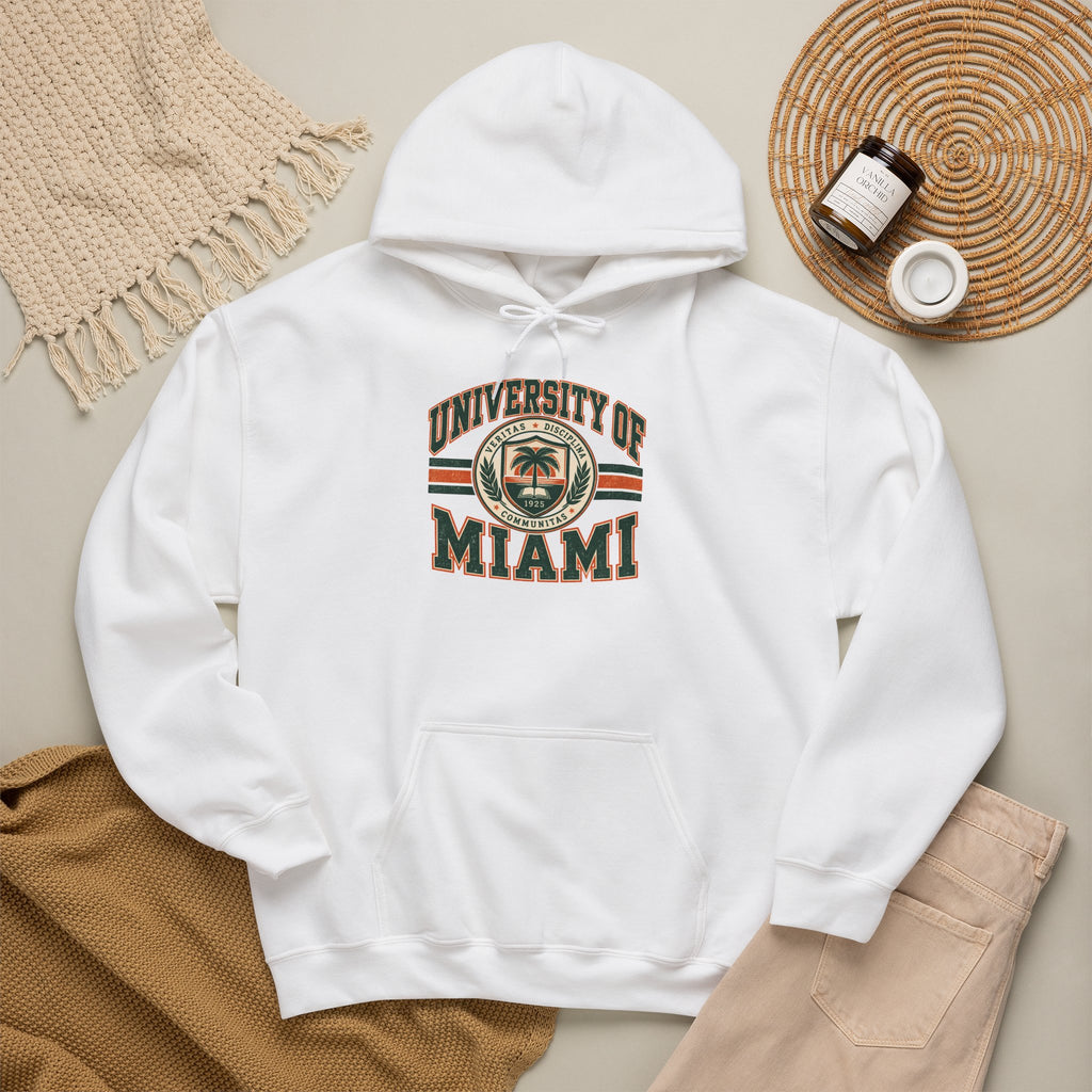 University of Miami College Logo Hoodie