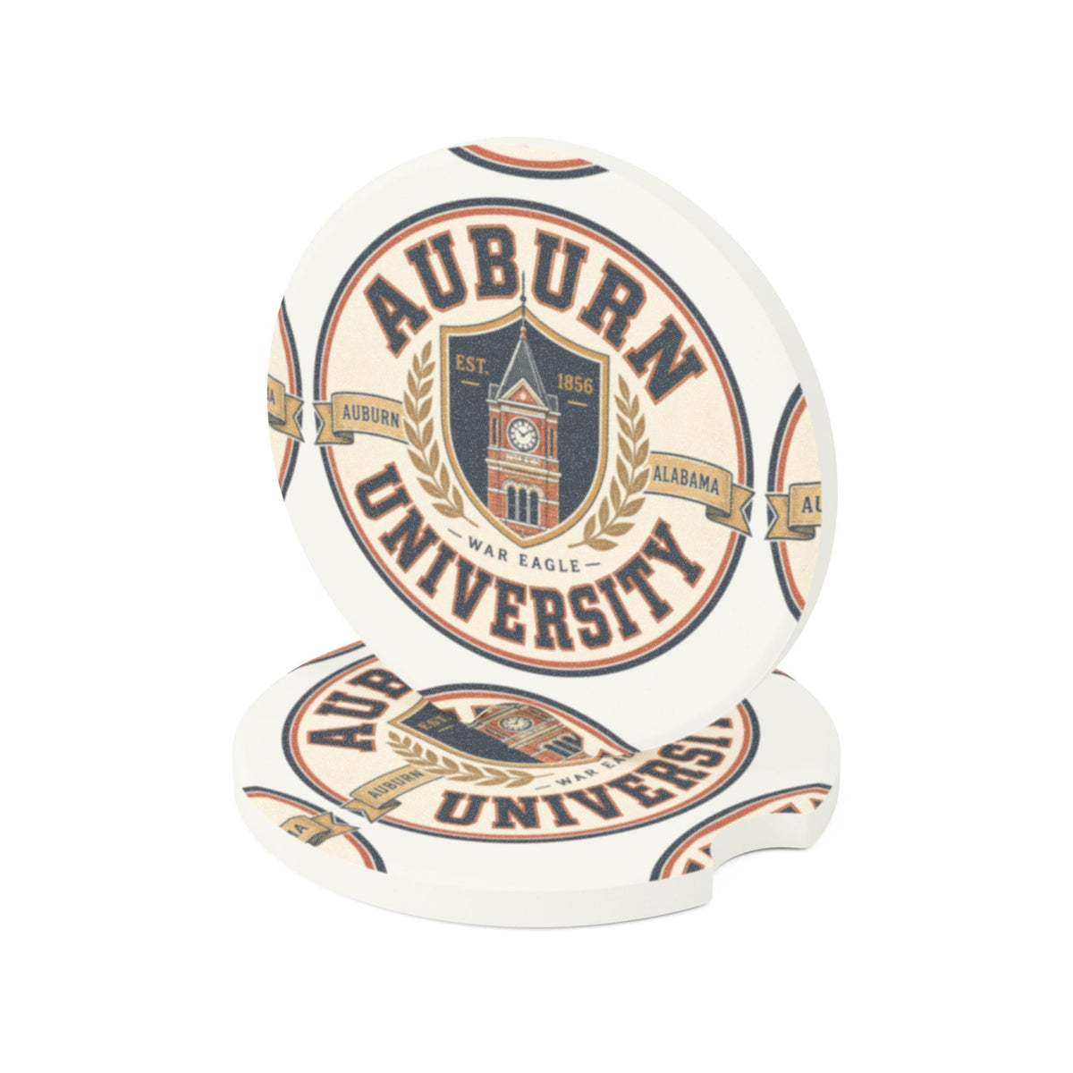 Auburn University Soapstone Car Coaster