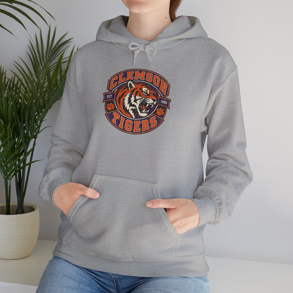 Clemson Tigers Football Logo Hoodie