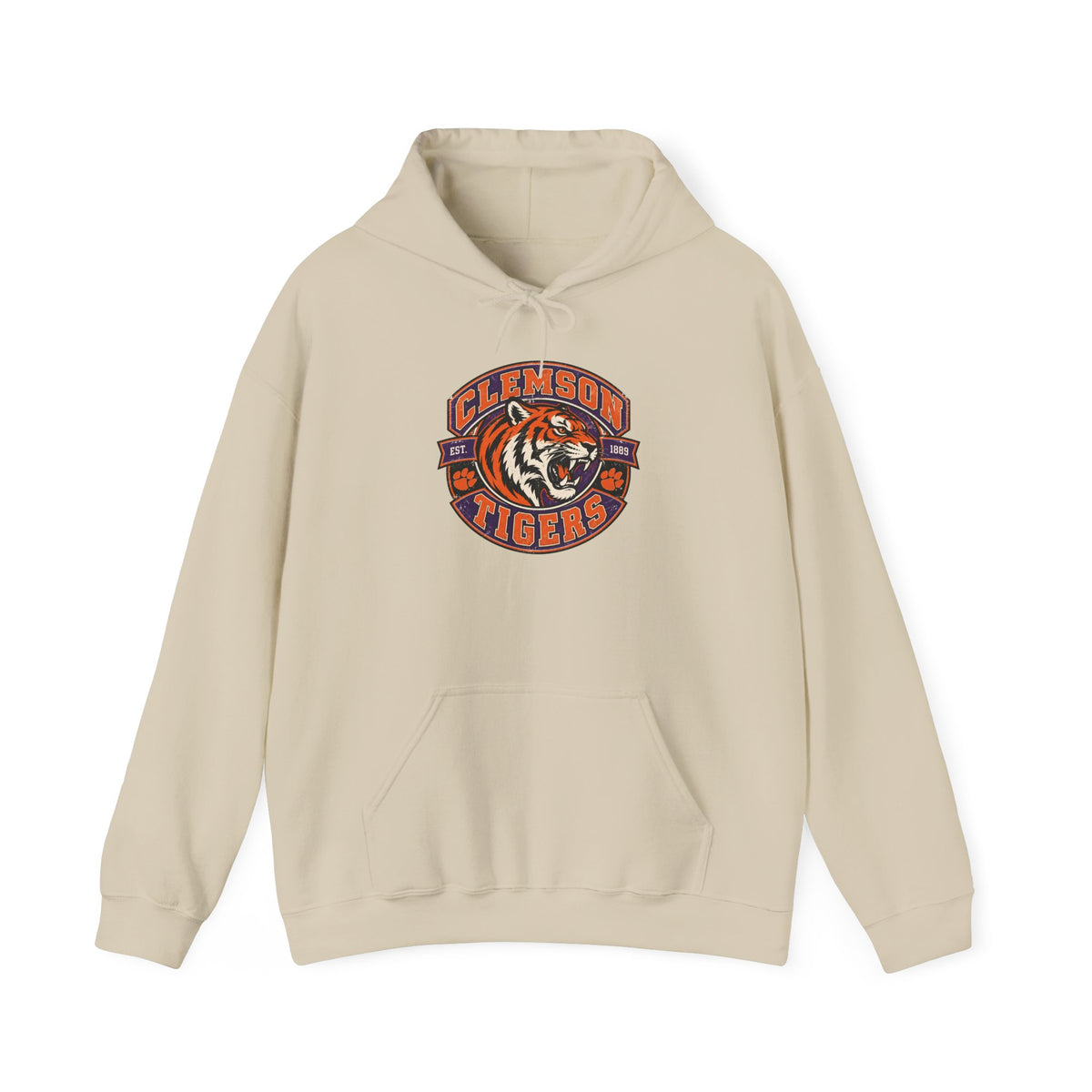 Clemson Tigers Football Logo Hoodie