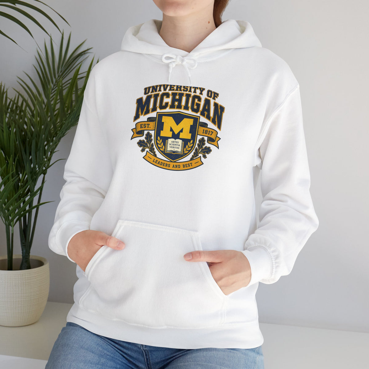 University of Michigan Wolverines Logo Hoodie