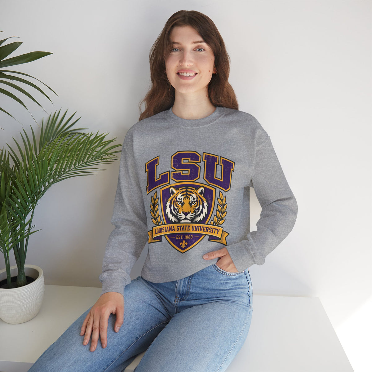 Louisiana State University Crewneck Sweatshirt